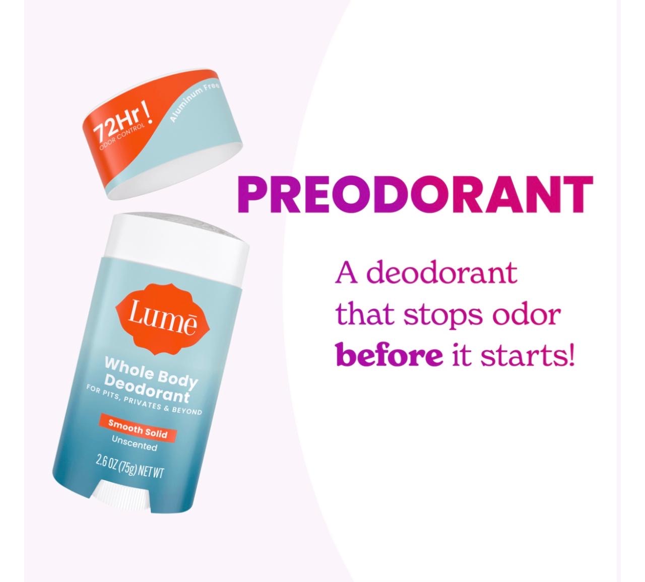 Lume unscented