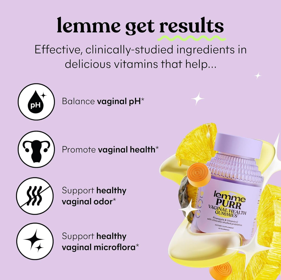 lemme PURR Vaginal Health Gummies