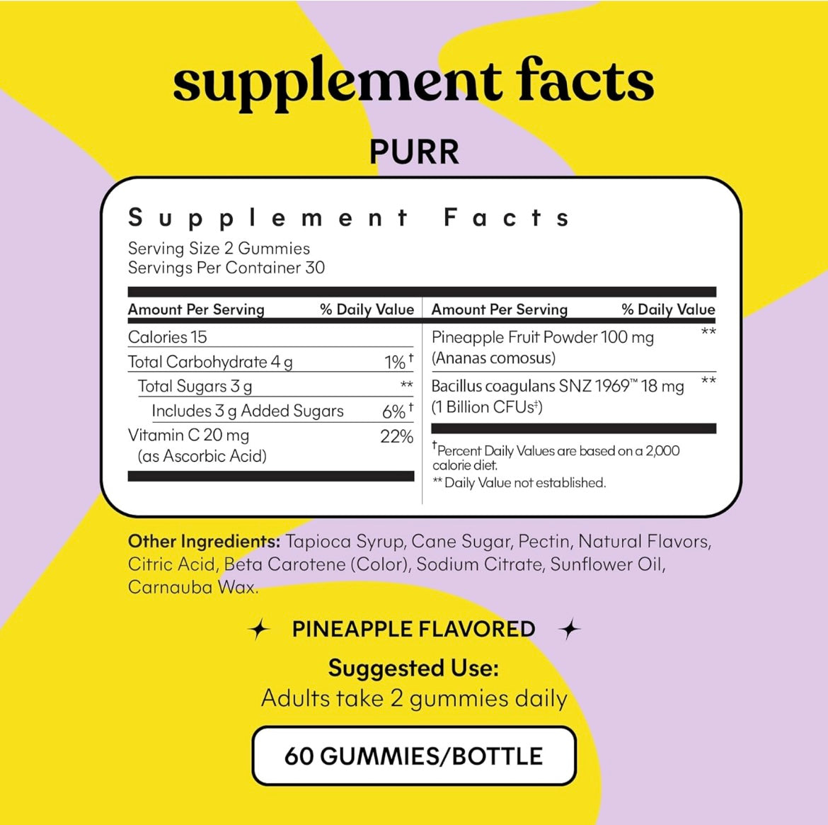 lemme PURR Vaginal Health Gummies