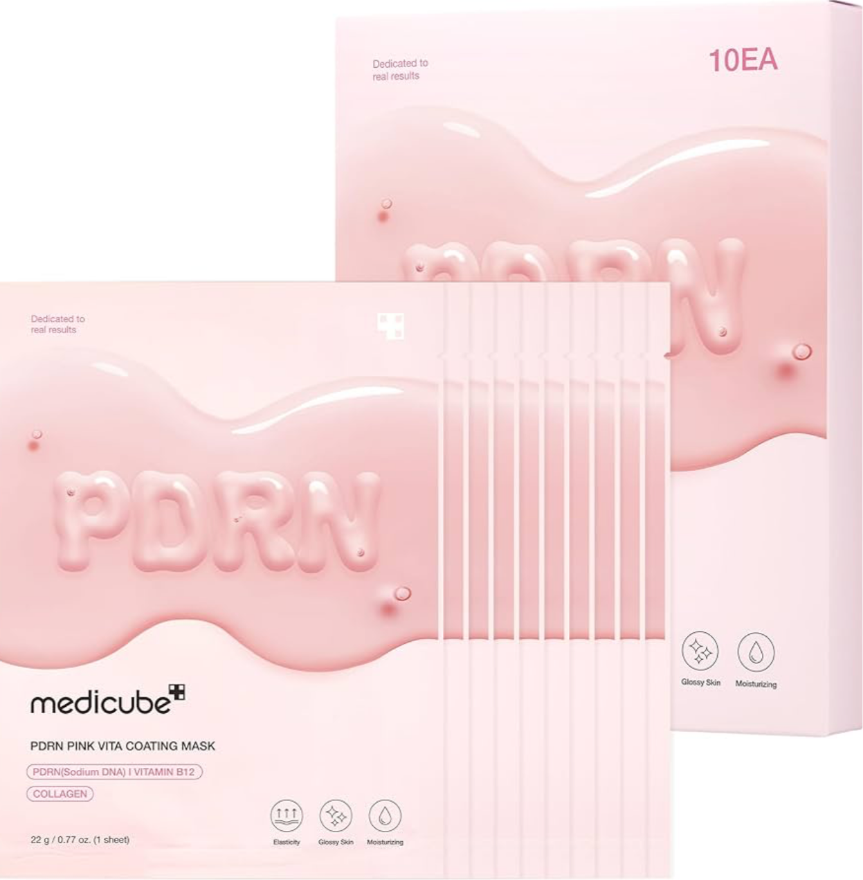 PDRN coating mask medicube paquete 10 pzs