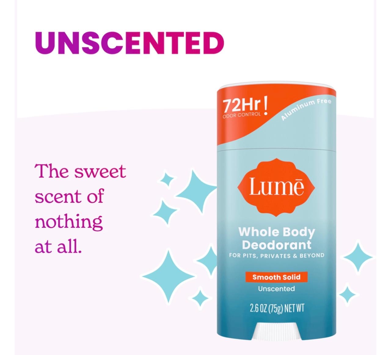 Lume unscented