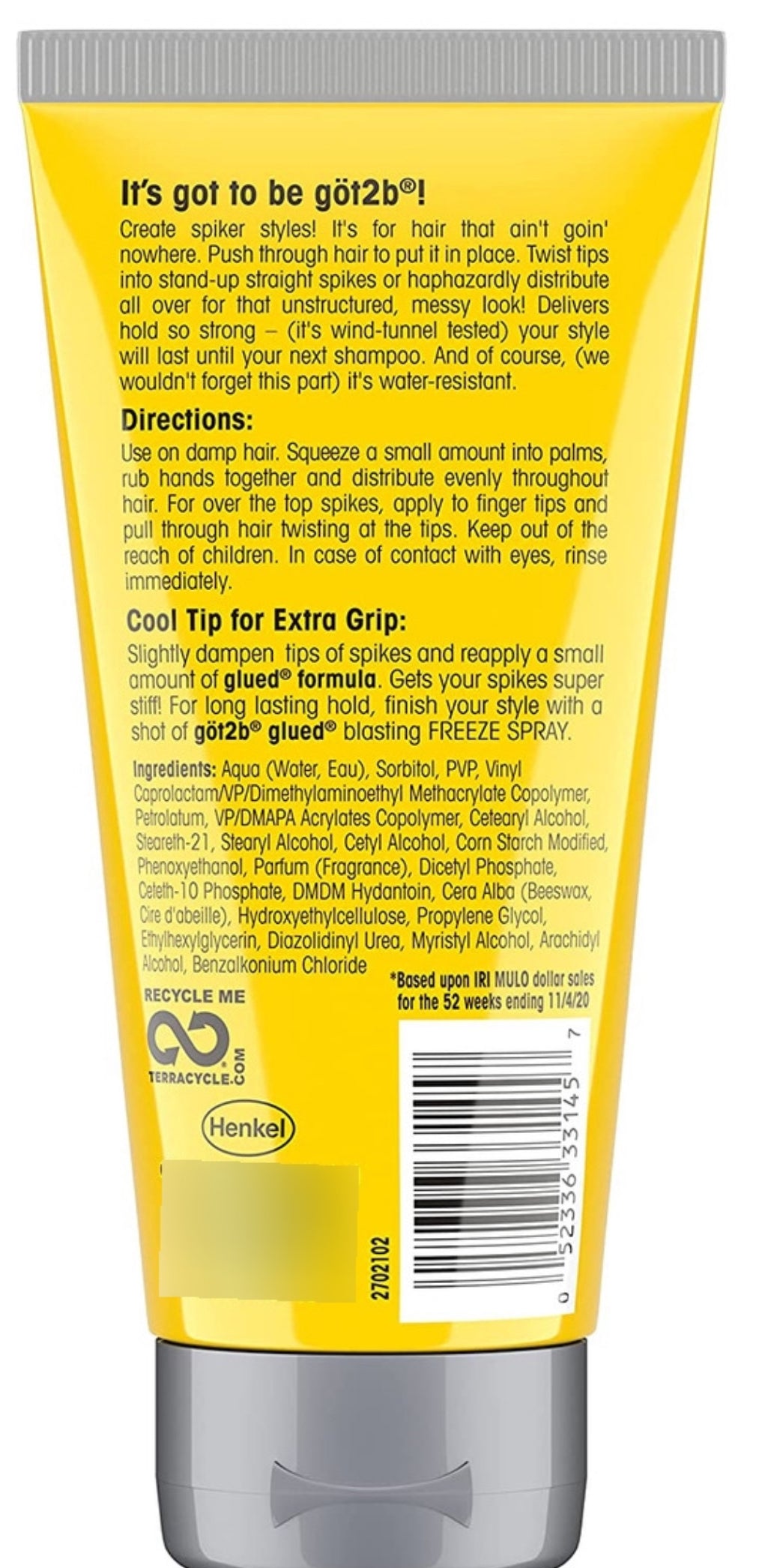 Göt2b Styling gel invisible
