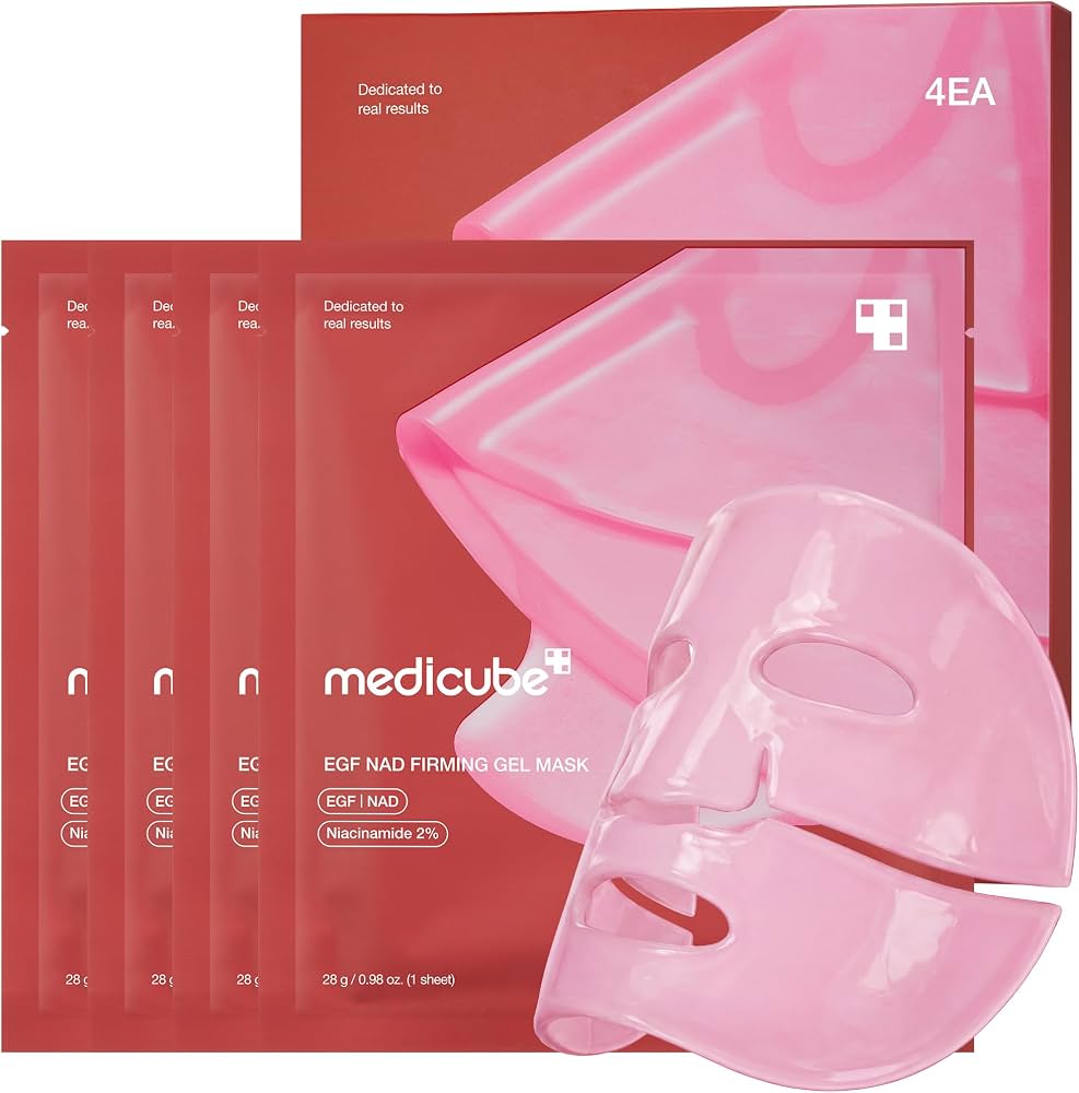 Medicube Egf NAD Firming Gel Mask (caja 4 piezas)