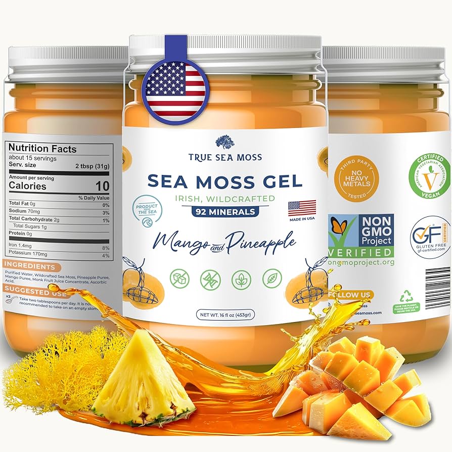 Sea Moss Mango y Piña 473ml