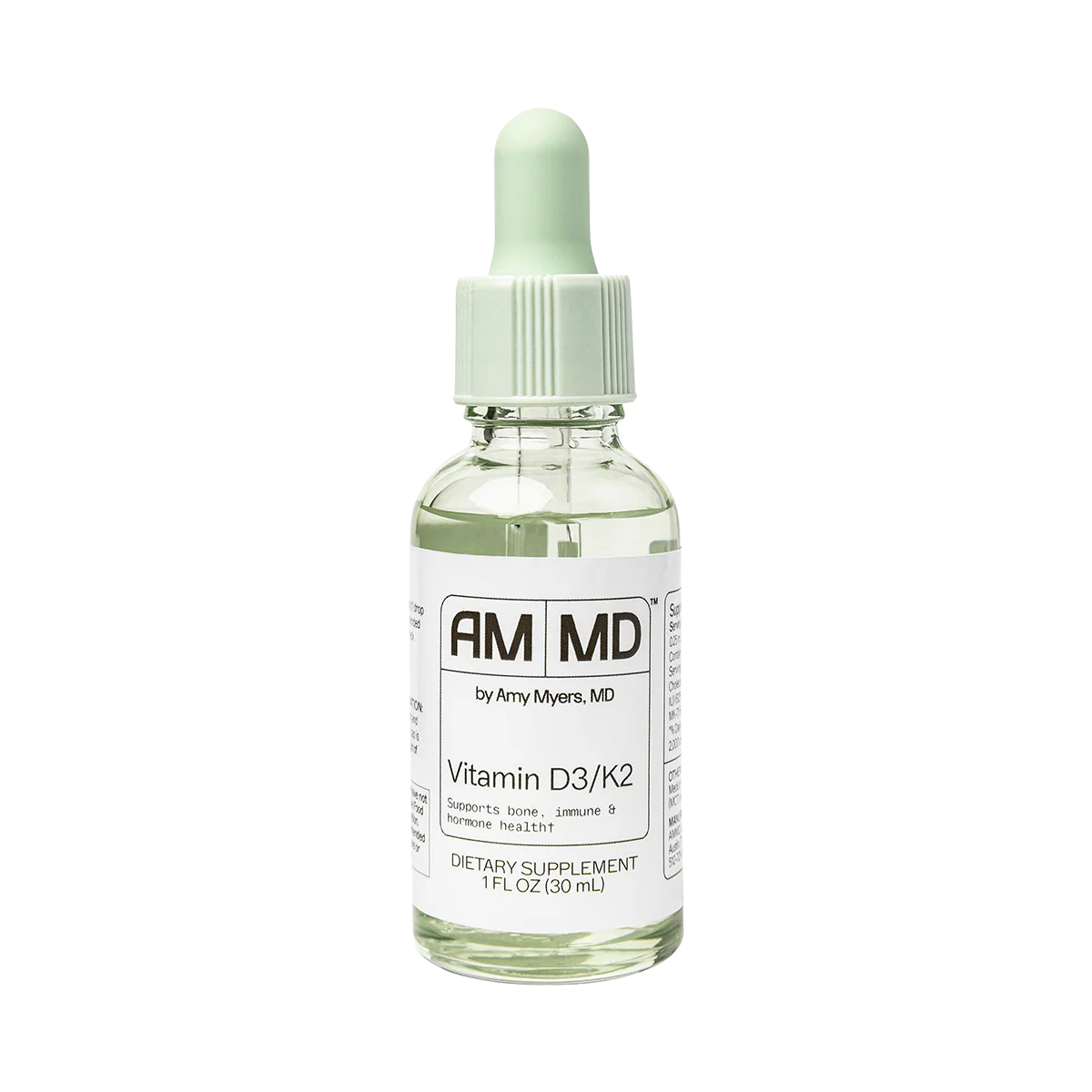 AM DM by Amy Myers MD Vitamin D3/K2 Drops