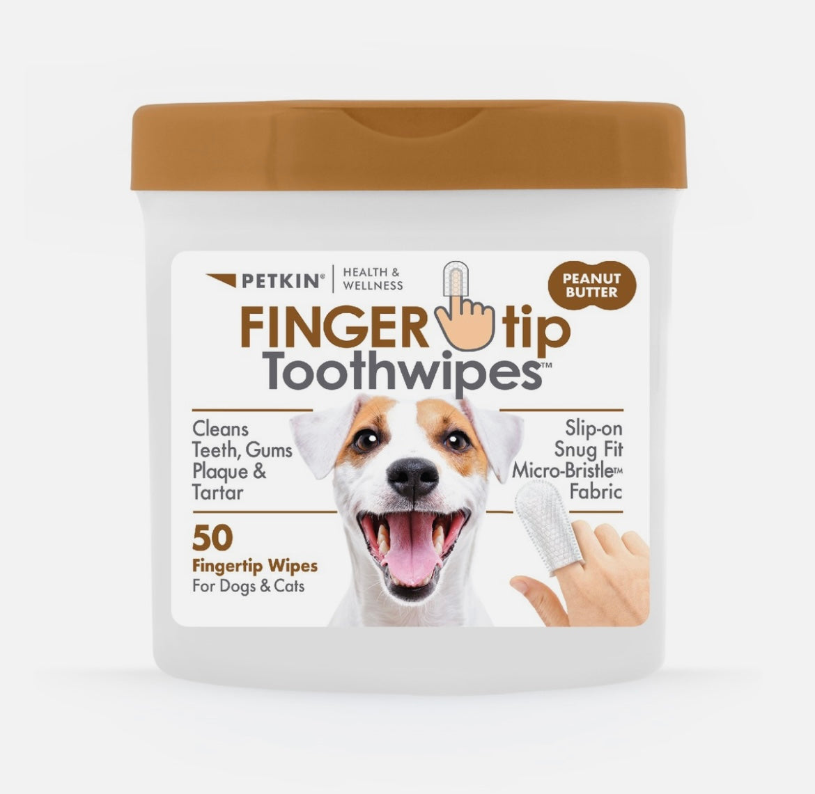 Petkin Finger Tip Toothwipes