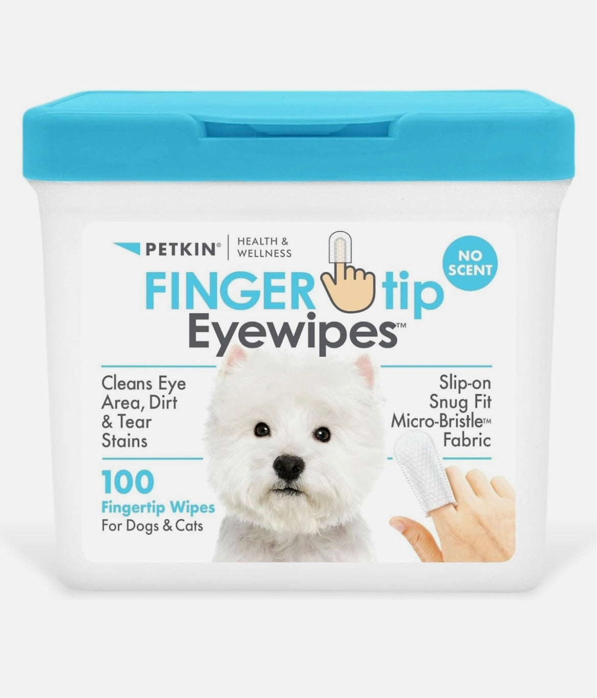 Petkin Finger Tip Eyewipes