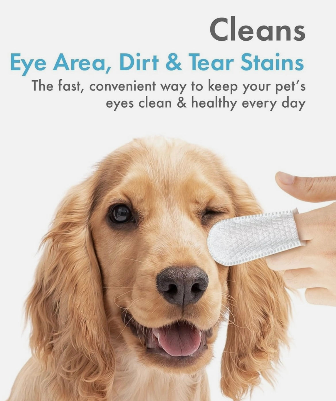 Petkin Finger Tip Eyewipes