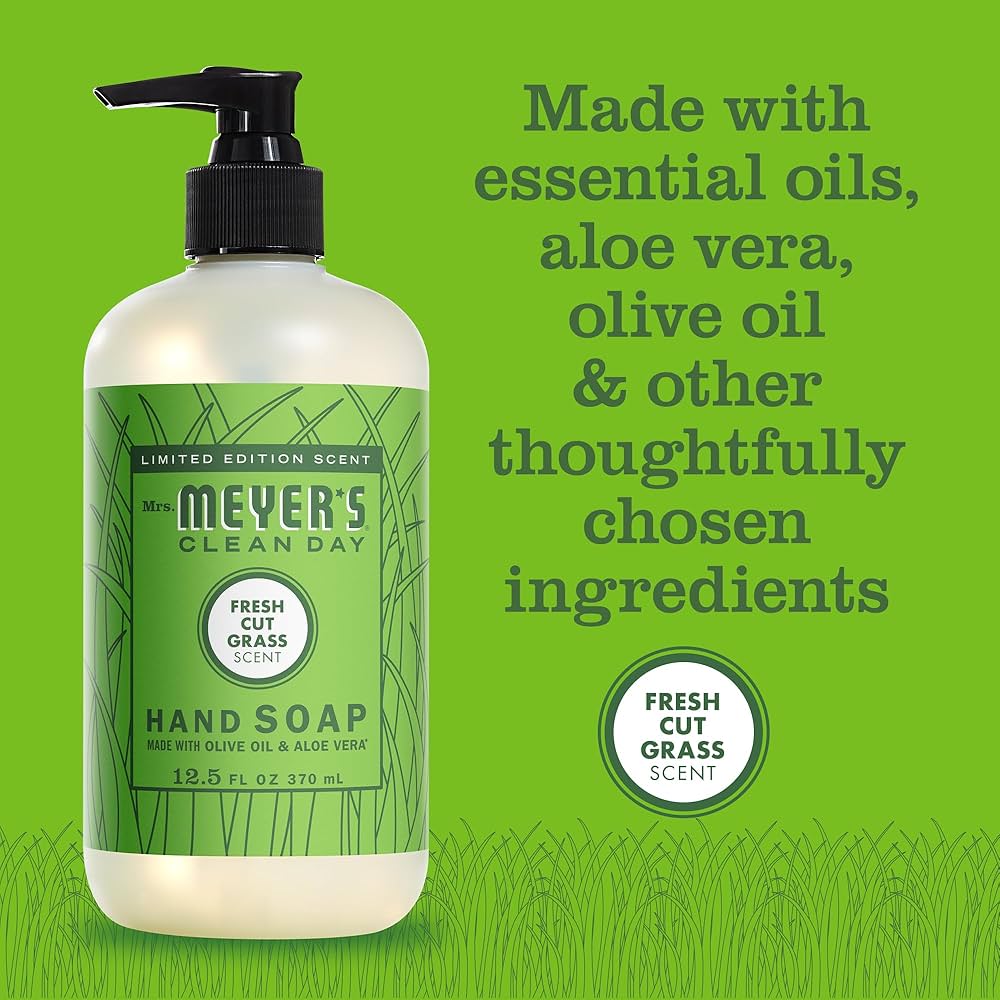 Mrs. Meyer’s Hand Soap Fresh Cut Grass