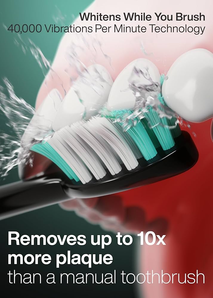 Aquasonic Black Series Ultra-Whitening Toothbrush