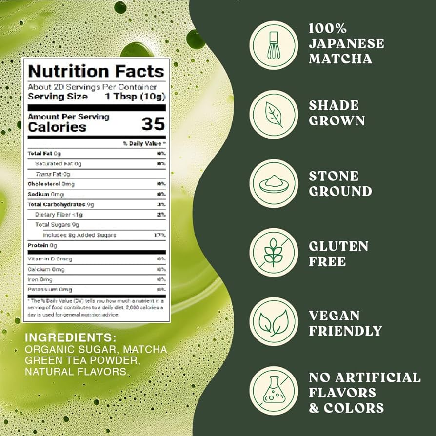 Harmony Vanilla Matcha Tea