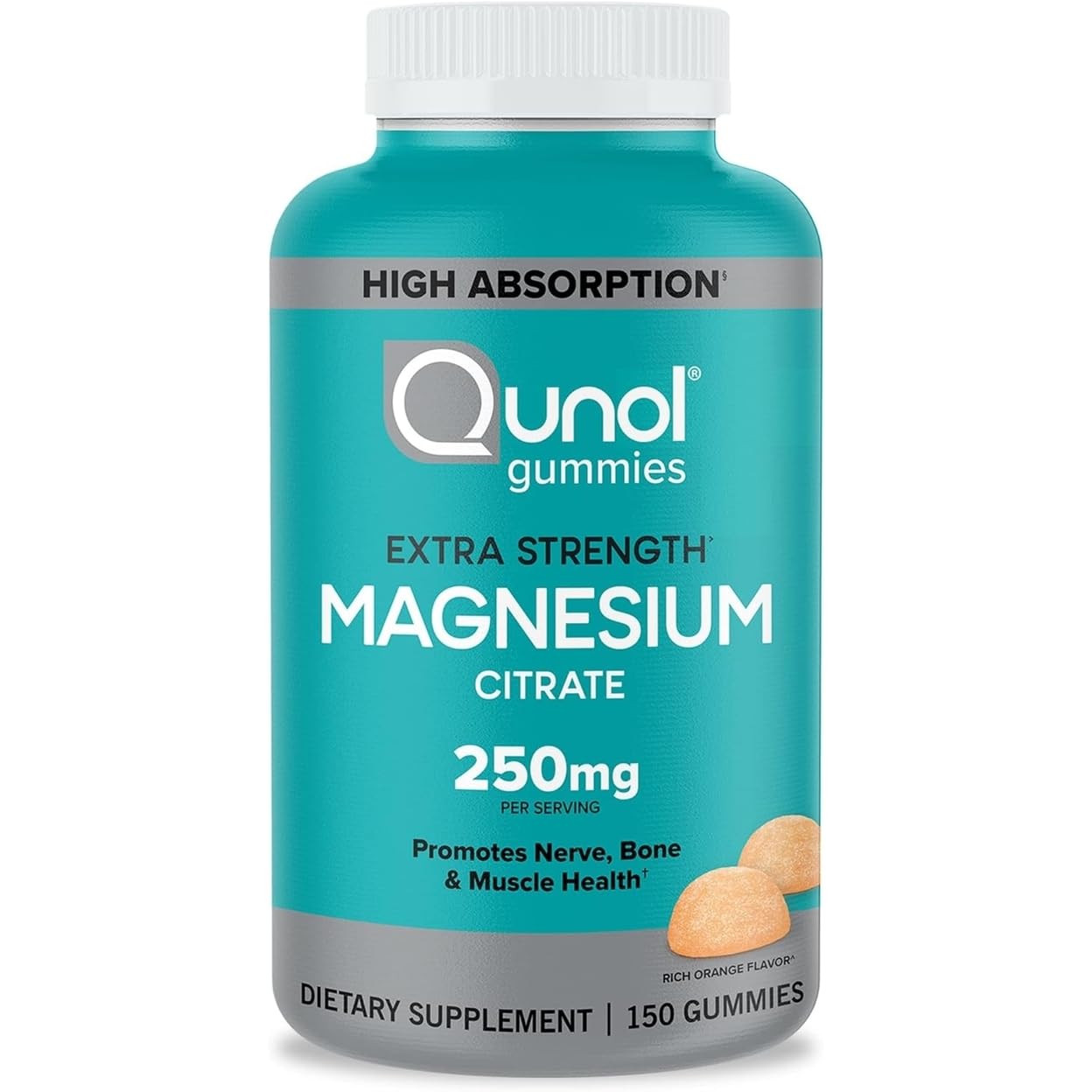 Qunol Extra Strength Magnesium Citrate 250 mg – Kuncomx