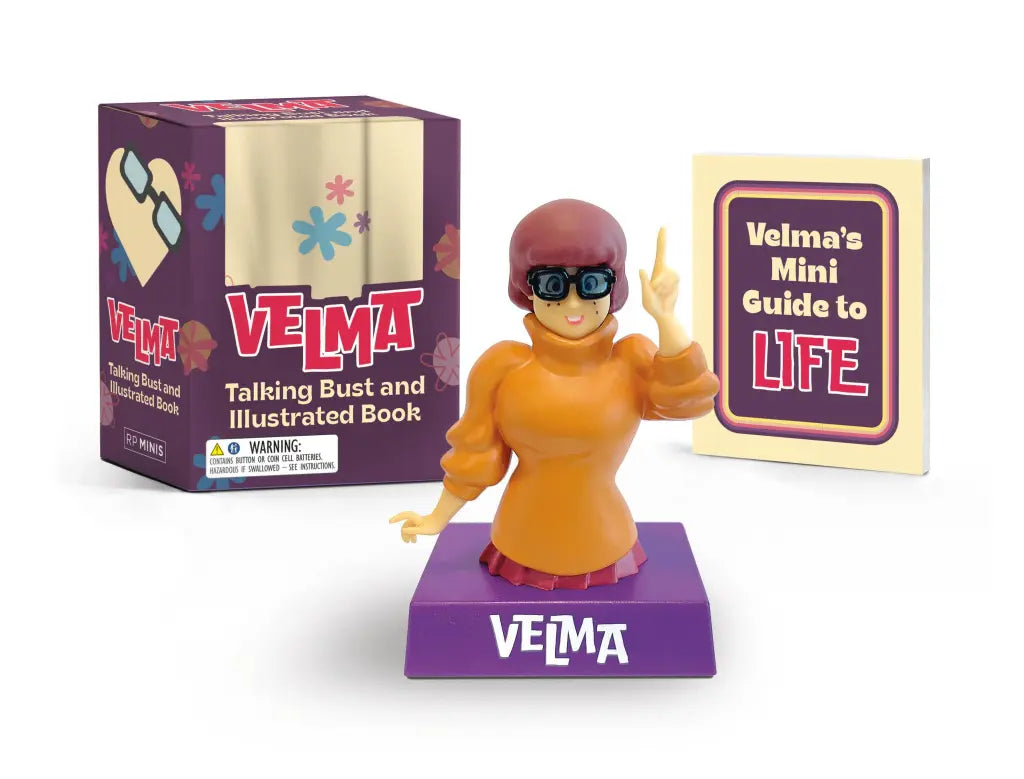 Velma Talking Bust and Ilustrated Book