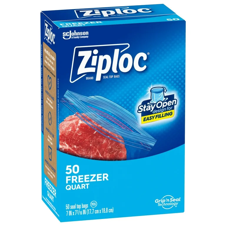 Ziploc Freezer Quart