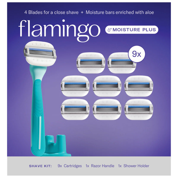 Flamingo Shave Kit