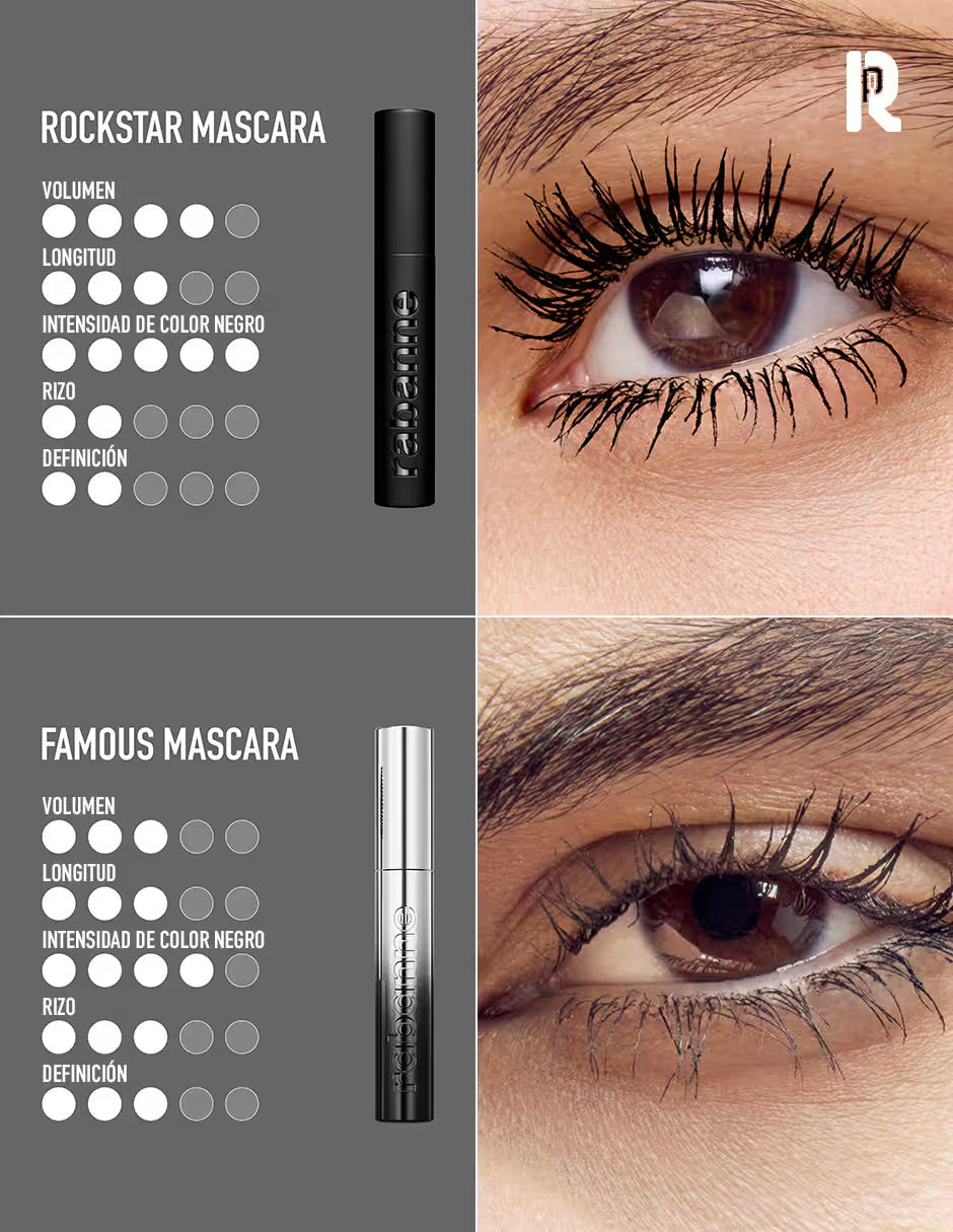 RABANNE Rockstar Mascara Volume Intense