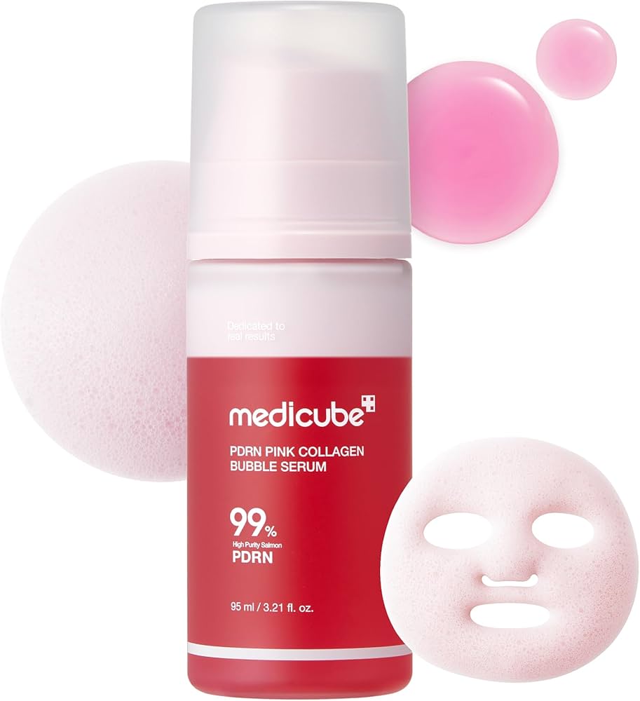 Medicube PDRN Pink Collagen Bubble Serum