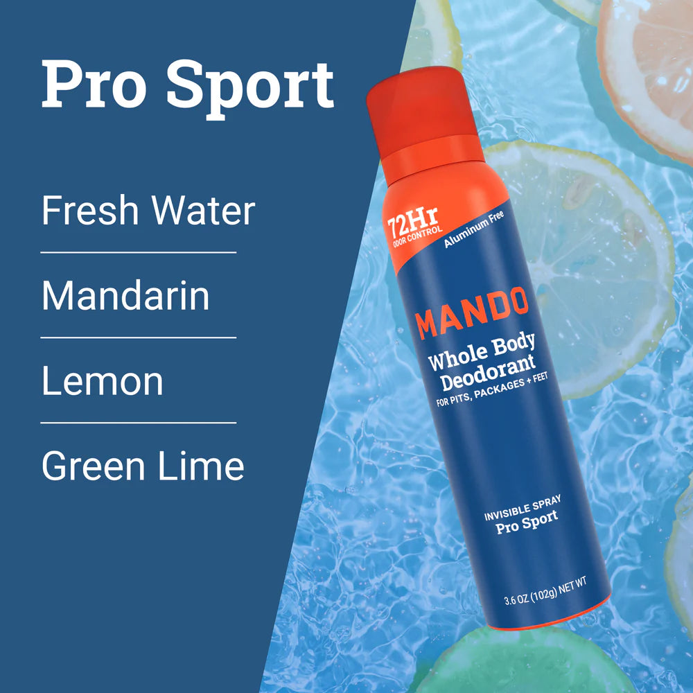 Mando Whole Body Deodorant Spray