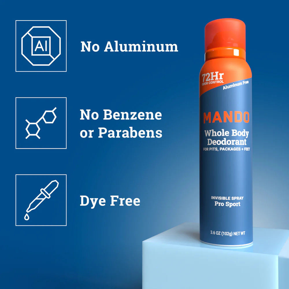 Mando Whole Body Deodorant Spray