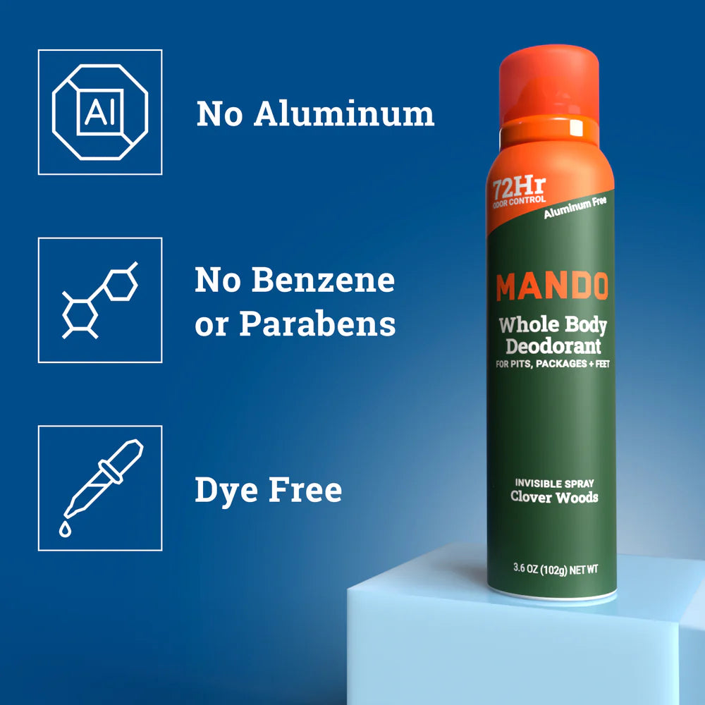 Mando Whole Body Deodorant Spray