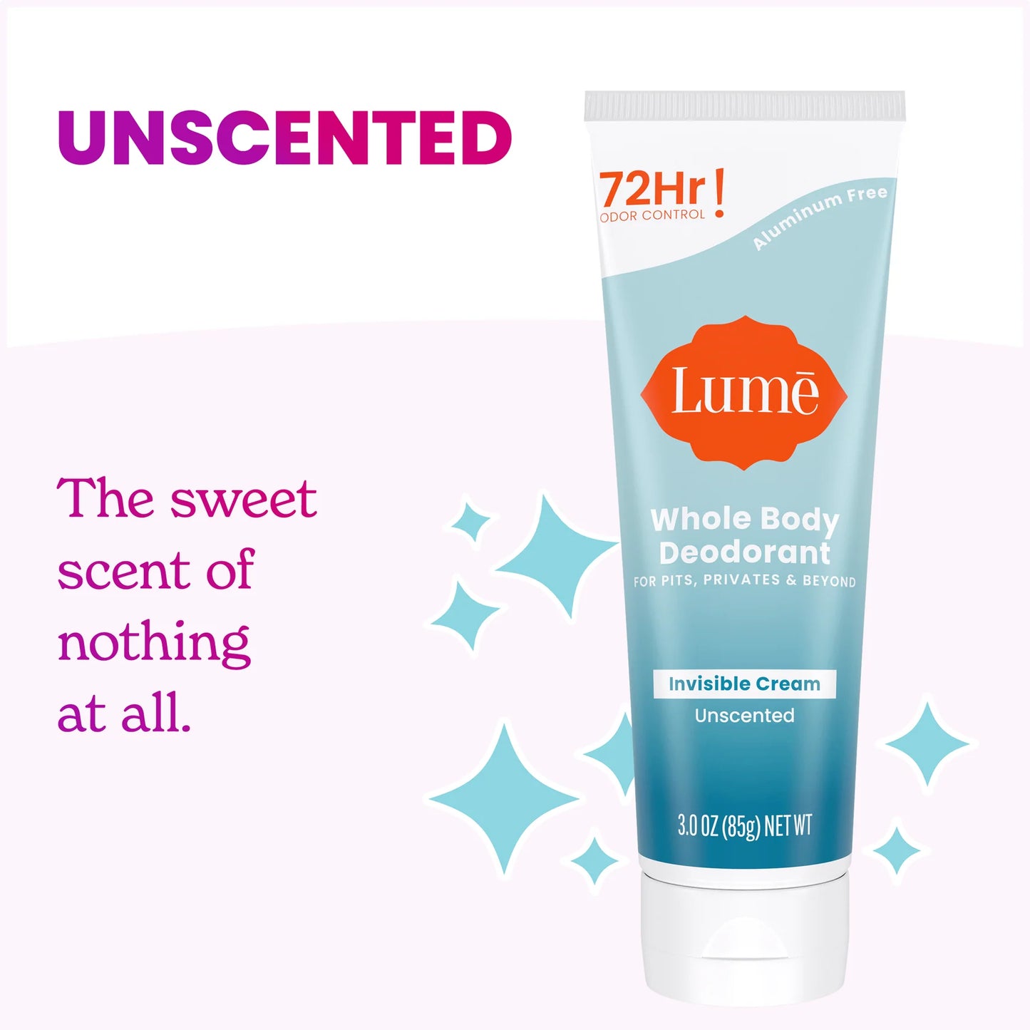 Lume Deodorant Cream Unscented