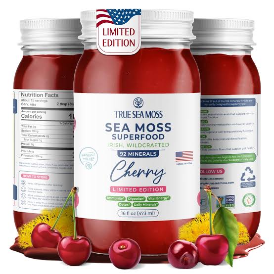 Sea Moss Cereza 473ml