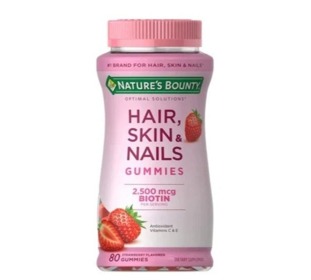 Nature's Bounty Hair, Skin & Nails Gummies 80