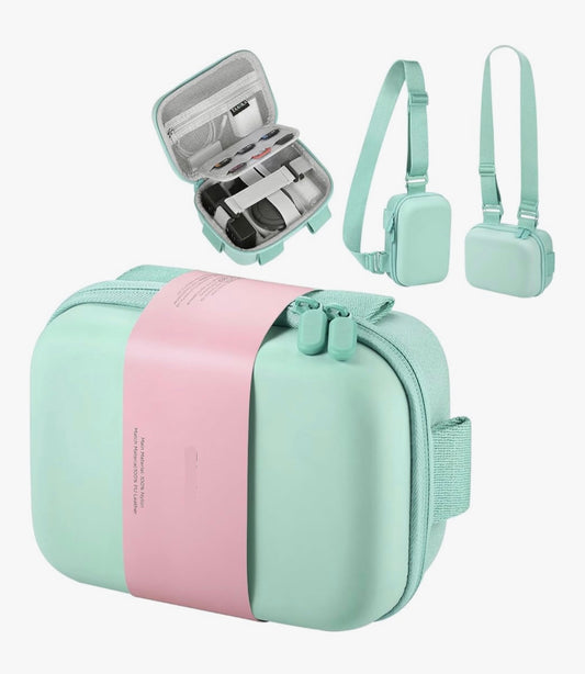 Case para cámara digital turquesa