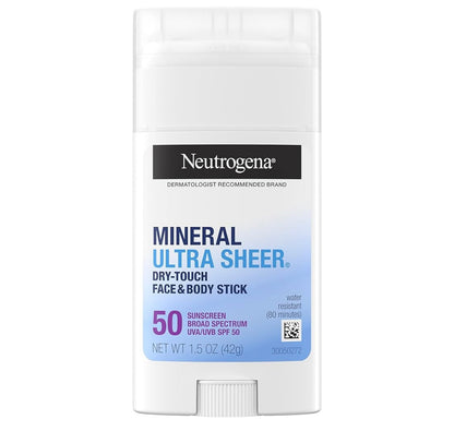 Neutrogena mineral ultra sheer sunscreen