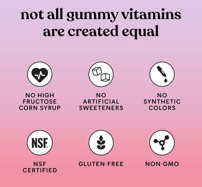 lemme Glow Hair, Skin & Nails gummies