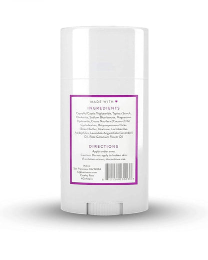 NATIVE Deodorant Lavander & Rose