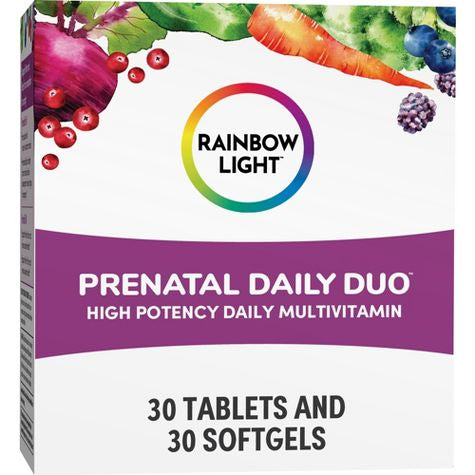 Rainbow light prenatal daily duo