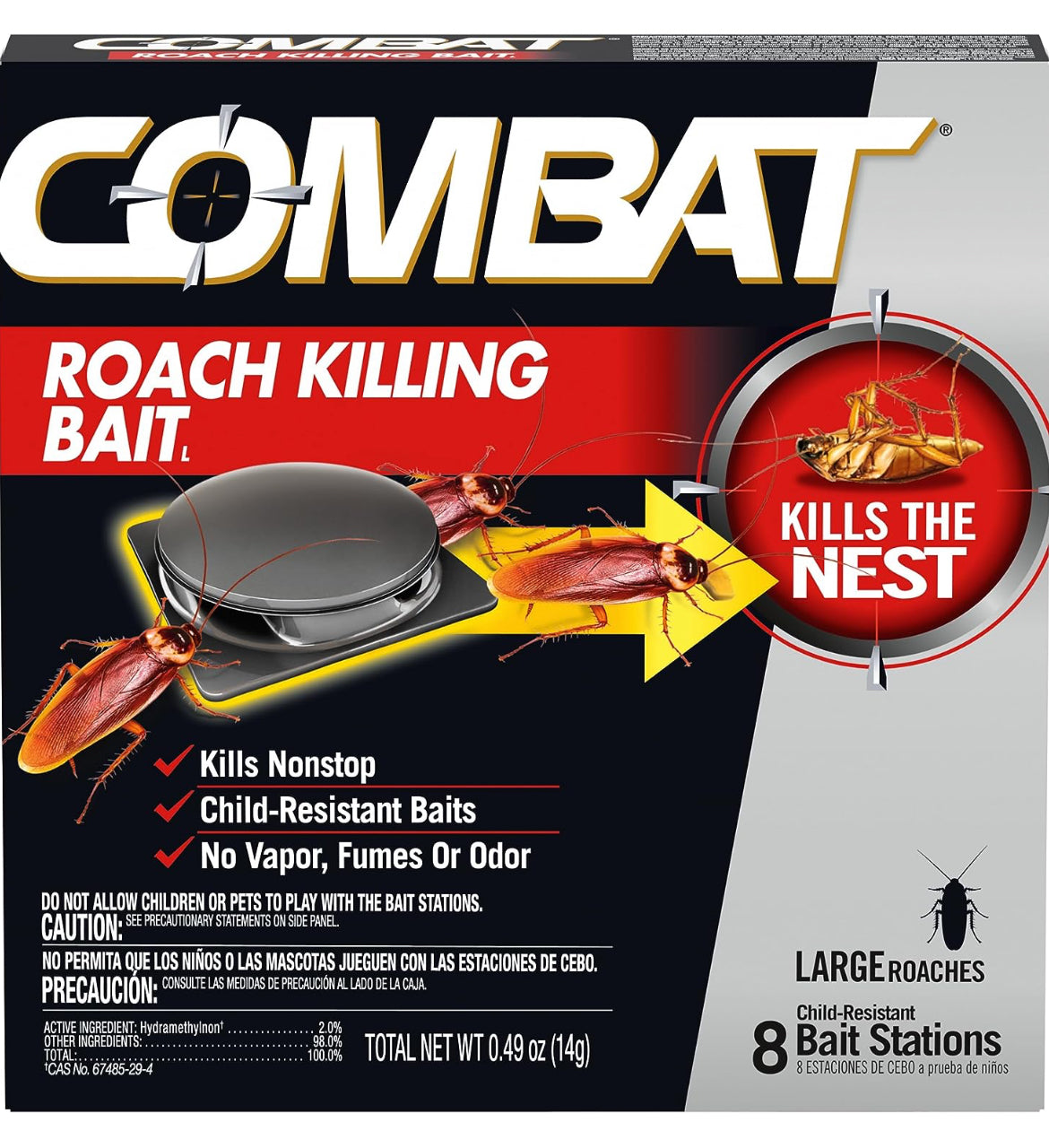 COMBAT Roach killing Bait