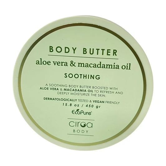 Ciroa Body Butter Aloe vera & Macadamia oil