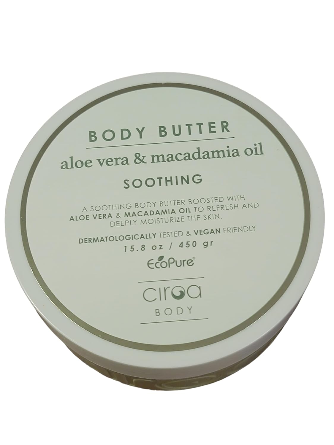 Ciroa Body Butter Aloe vera & Macadamia oil