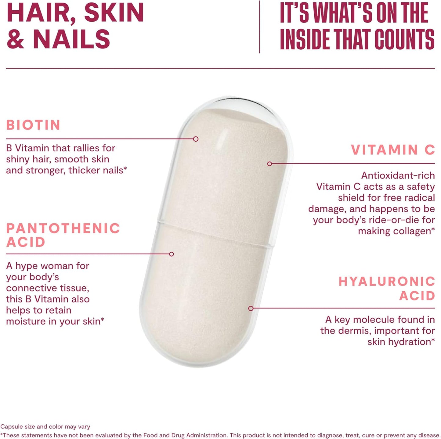 Habit hair, skin & nails