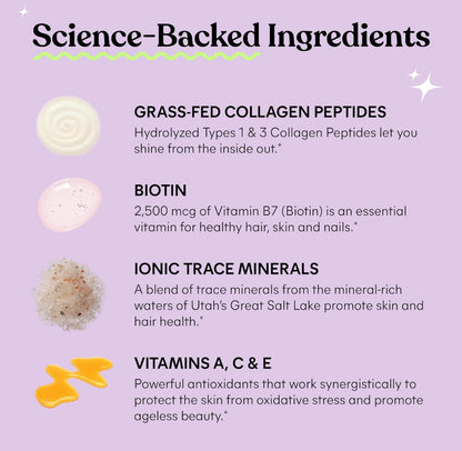 lemme Glow Hair, Skin & Nails gummies