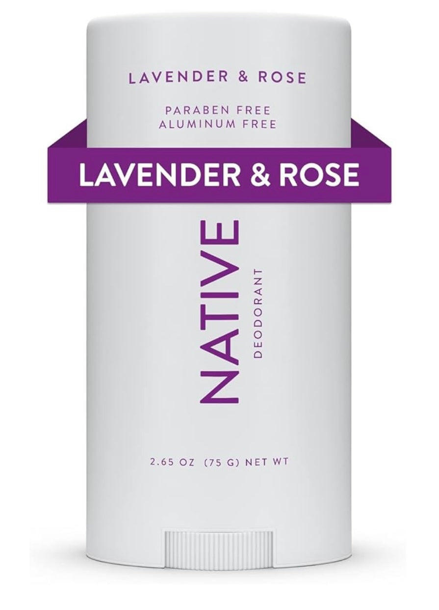 NATIVE Deodorant Lavander & Rose