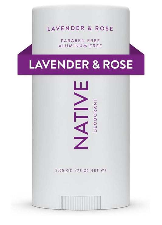 NATIVE Deodorant Lavander & Rose