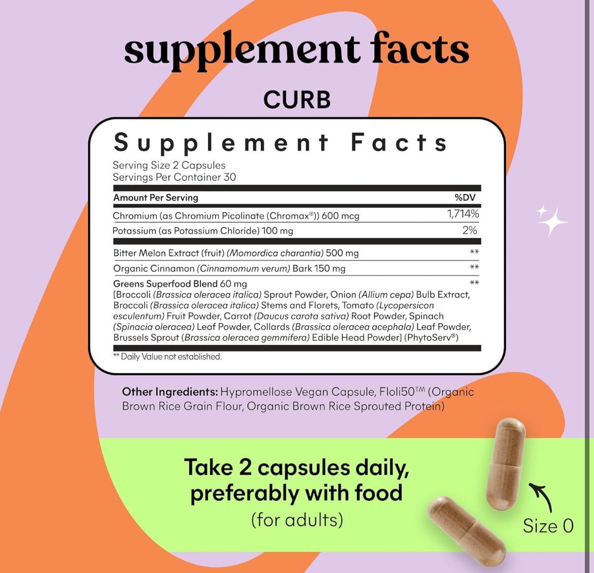 lemme CURB Glucose & Cravings Support