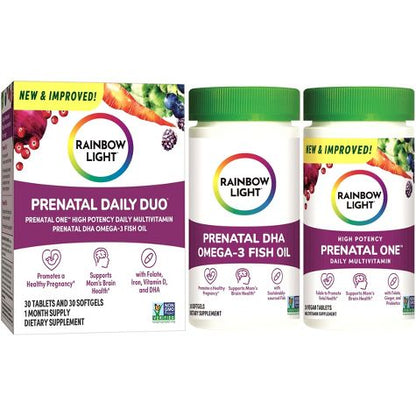 Rainbow light prenatal daily duo