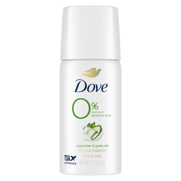 Dove Beauty 0% Aluminium Spray Deodorant