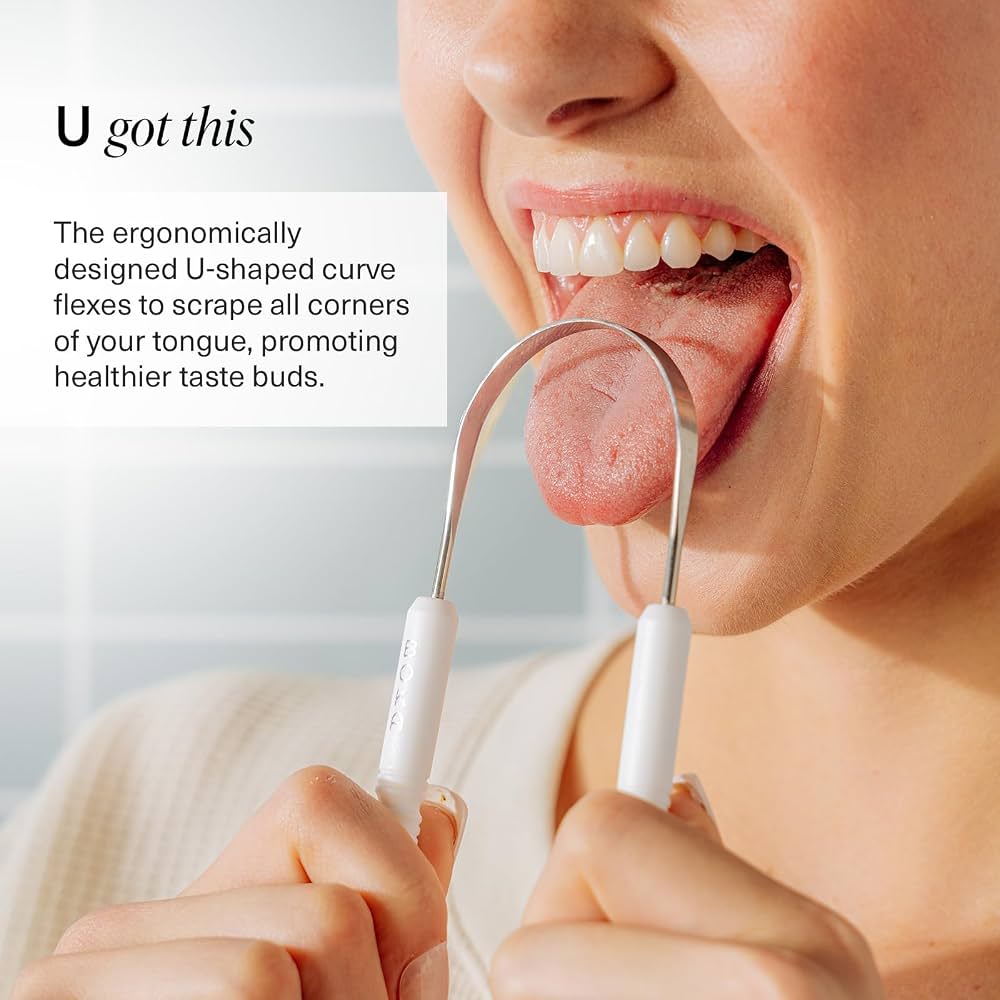 Boka Stainless-Steel Tongue Cleaner