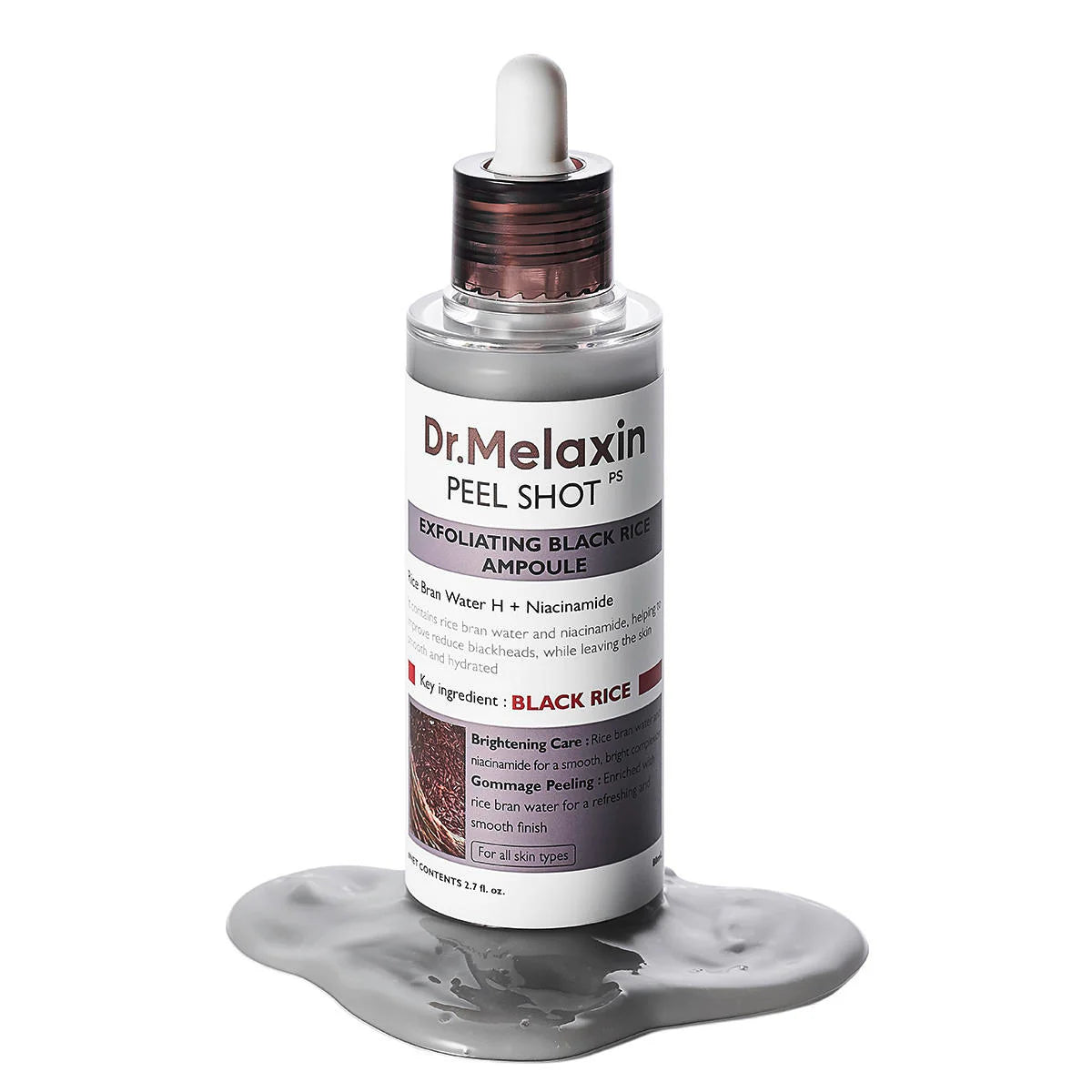 Dr.Melaxin Peel Shot Exfoliating Black Rice Ampoule