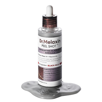 Dr.Melaxin Peel Shot Exfoliating Black Rice Ampoule