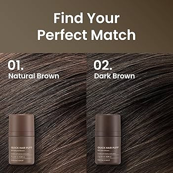Quick Hair Puff 01 Natural Brown