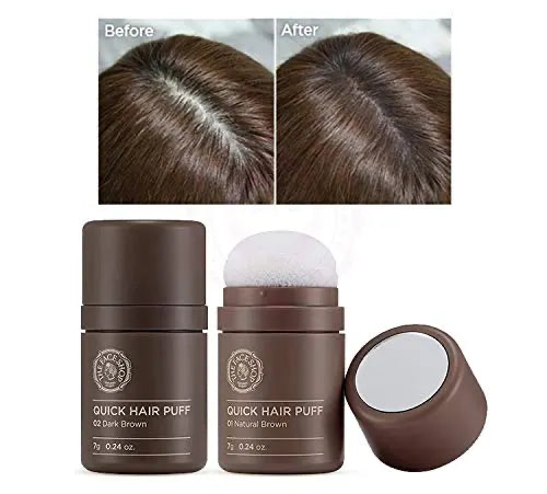 Quick Hair Puff 01 Natural Brown