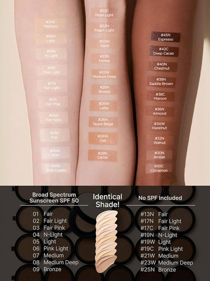 Jung Saem Mool Essential Skin Nuder Cushion 19W Light