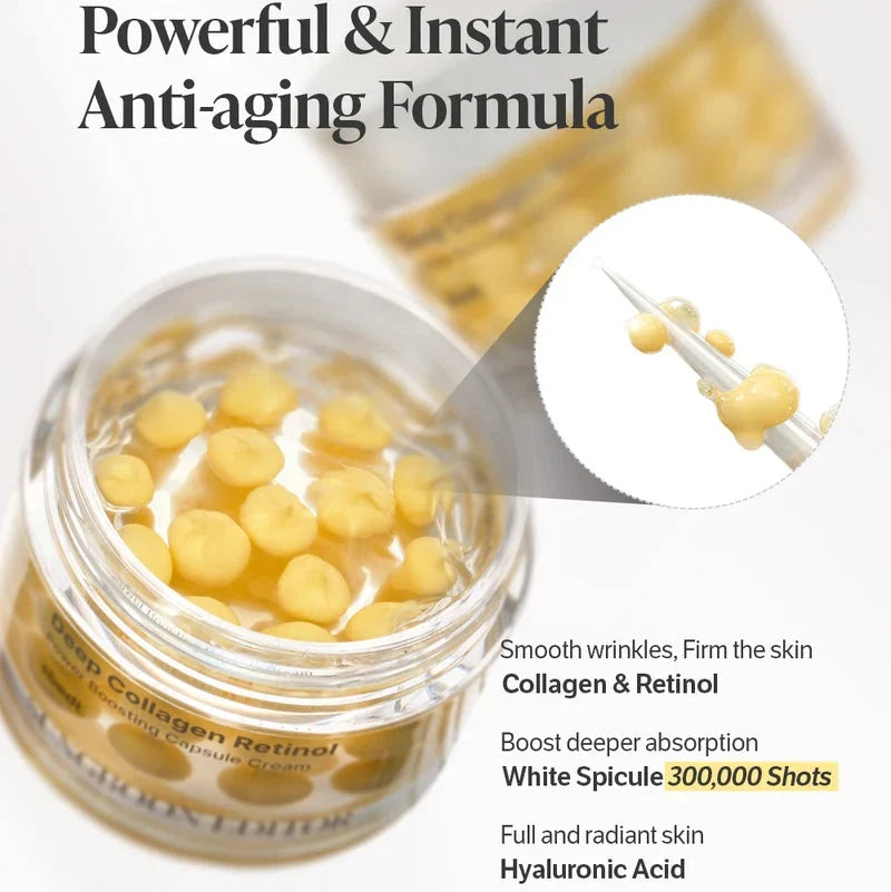 Deep Collagen Retinol Power Boosting Capsule Cream
