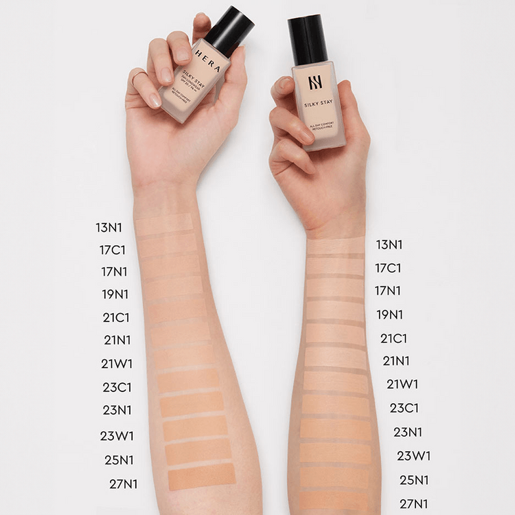 HERA Silky Stay Foundation 19n1 Light Vanilla